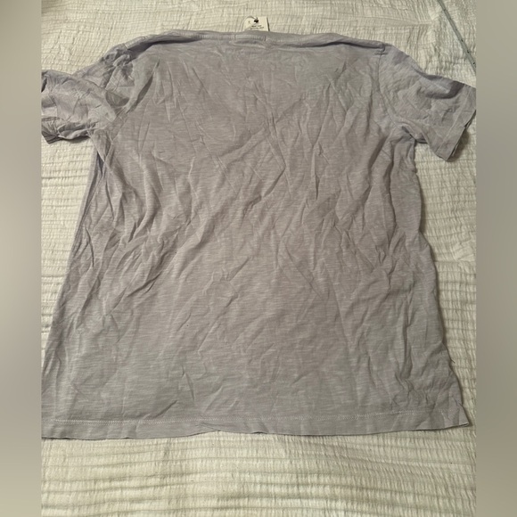 Marine Layer Soft Gray V-Neck Tee - Picture 5 of 10